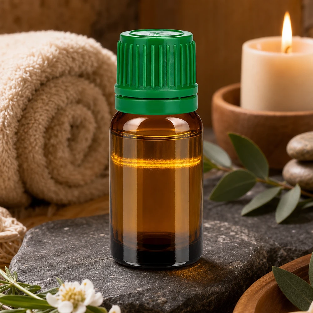 10ml Apotheken-Qualität Glasflasche mit grünem Verschluss für sichere Aufbewahrung von Essenzen