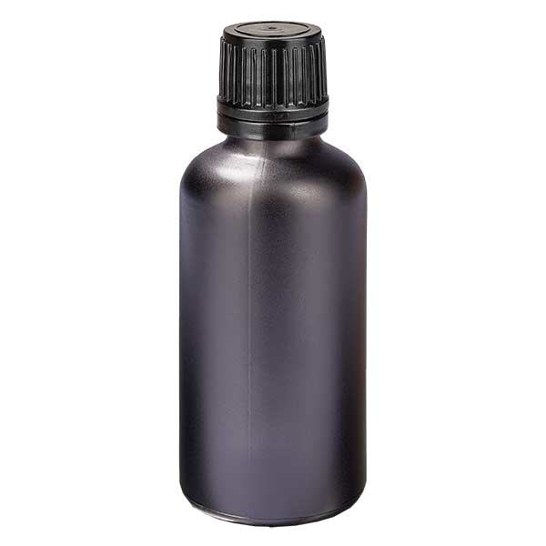 50ml Tropfflasche 1mm Originalitätsverschluss BlackL. UT18/50