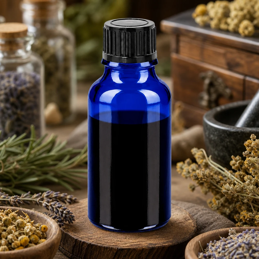 20ml Flasche 11mm Schraubverschluss schwarz Standard BlueLine UT18/20 20ml BlueLine Flasche UT18/20 mit chemieresistentem Glas für aggressive Flüssigkeiten geeignet