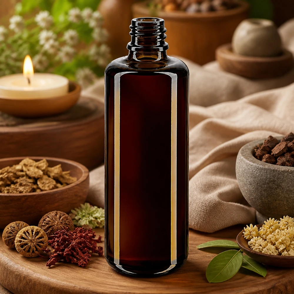 Vielseitige Orion Tropfflasche 50ml aus Miron Violettglas ideal für Bachblüten und homöopathische Mittel