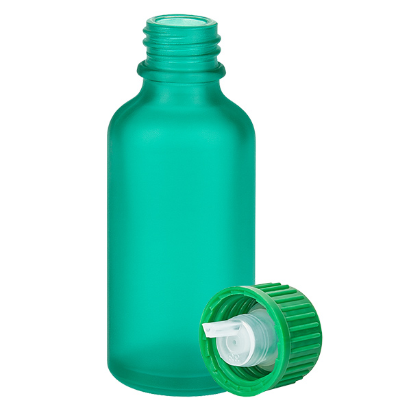 50ml Tropfflasche 0.8mm grün Standardverschluss GreenLine UT18/50 50ml Tropfflasche 0.8mm grün Standardverschluss GreenLine UT18/50