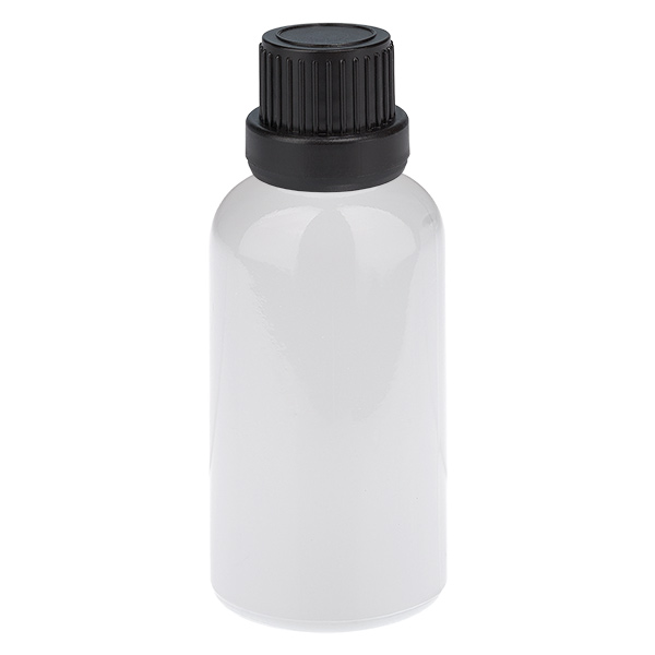 30ml Tropfflasche 2mm schwarz Originalitätsverschluss WhiteLine UT18/30 30ml Tropfflasche 2mm schwarz Originalitätsverschluss WhiteLine UT18/30