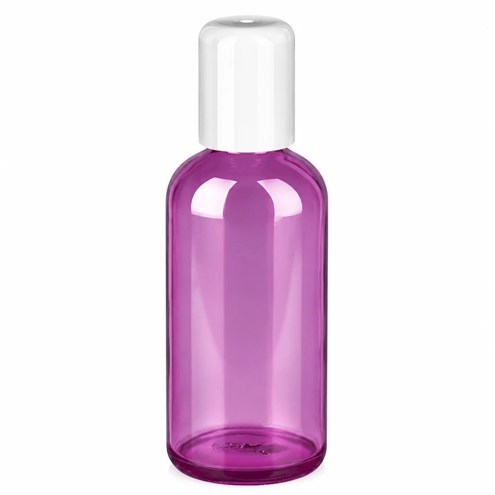 100ml Roll-On Flasche weiss Standard PurpleLine UT18/100 100ml PurpleLine Roll-On Flasche mit weißer Kappe für Deodorant und Körperpflege