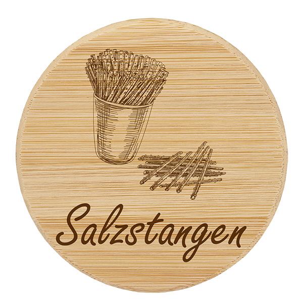 Holzdeckel "Salzstangen" für WECK RR100 Holzdeckel "Salzstangen" für WECK RR100