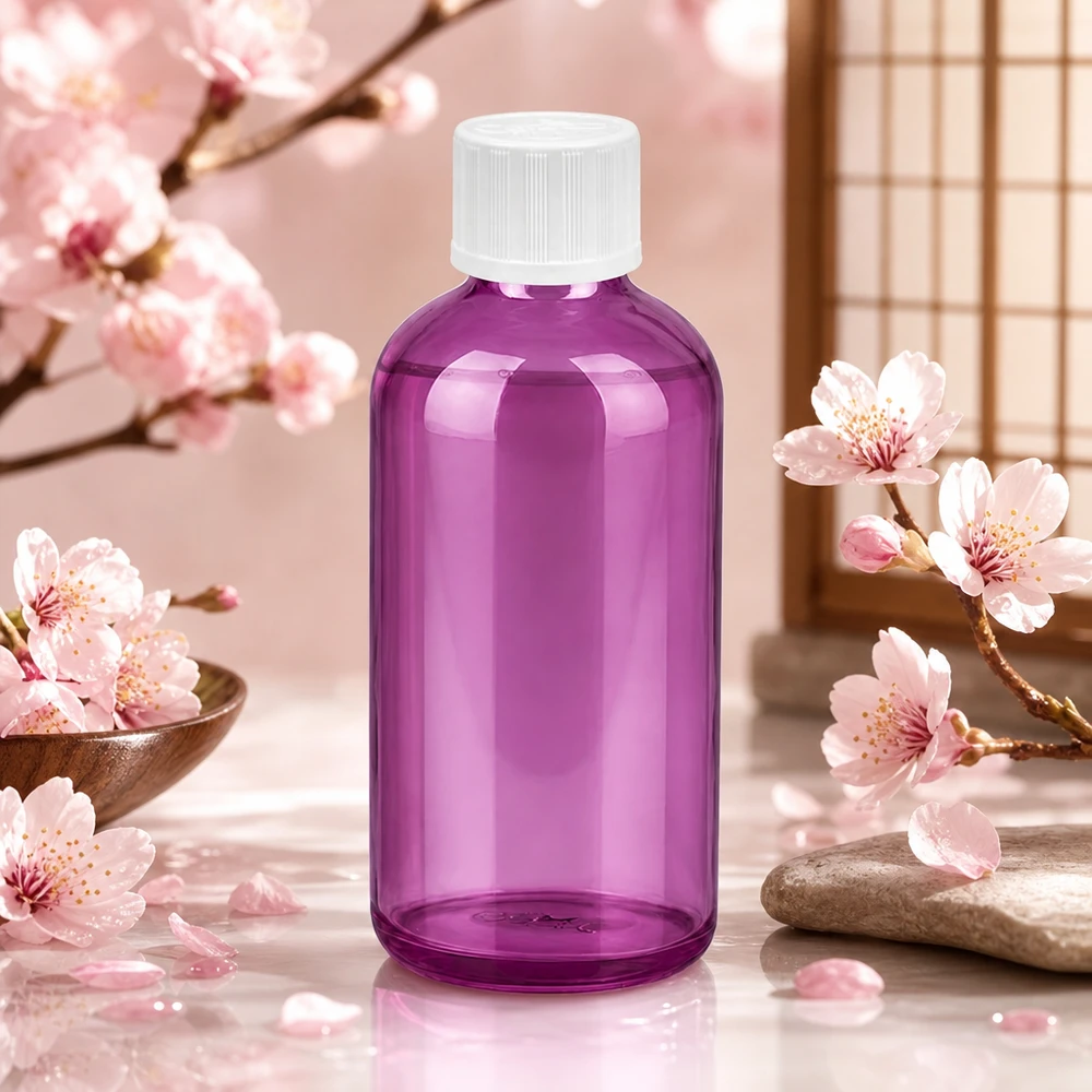 100ml Tropfflasche 1.2mm weiß Standard Kindersicher PurpleLine. UT18/100 Vielseitige Purple Tropfflasche 100ml mit 1.2mm Öffnung für Aromatherapie und Wellness-Anwendungen