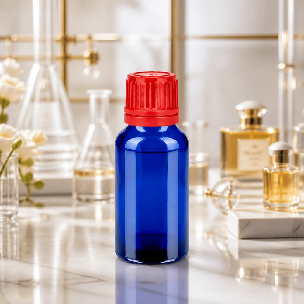 20ml Flasche 11mm Schraubverschluss rot Originalitätsverschluss BlueLine UT18/20 20ml Flasche 11mm Schraubverschluss rot Originalitätsverschluss BlueLine UT18/20