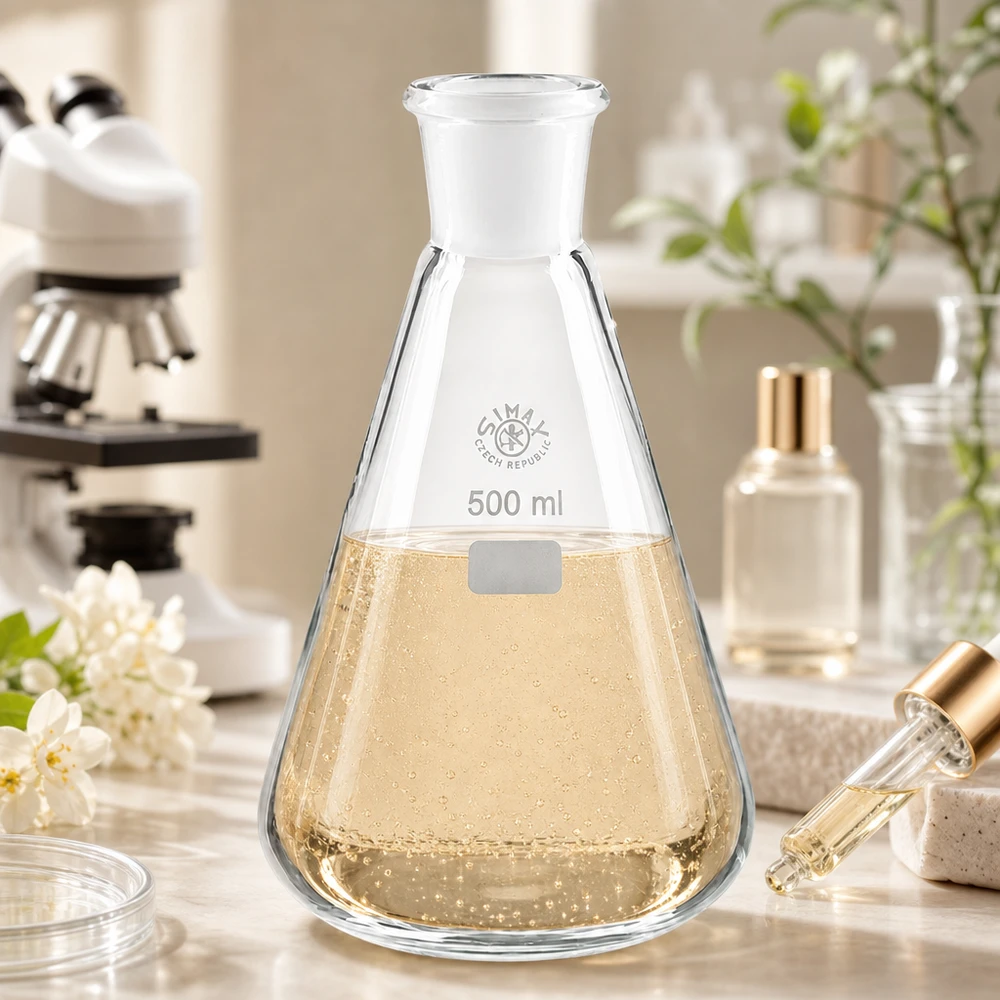 Erlenmeyerkolben 500ml mit Normschliff (29/32) Vielseitiger Erlenmeyerkolben 500ml für Synthesen Titrationen und Analysen im Labor