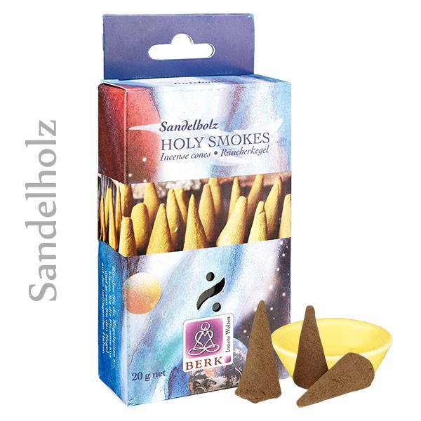 Sandelholz Räucherkegel 14 Stück Holy Smokes Sandelholz Räucherkegel 14 Stück Holy Smokes
