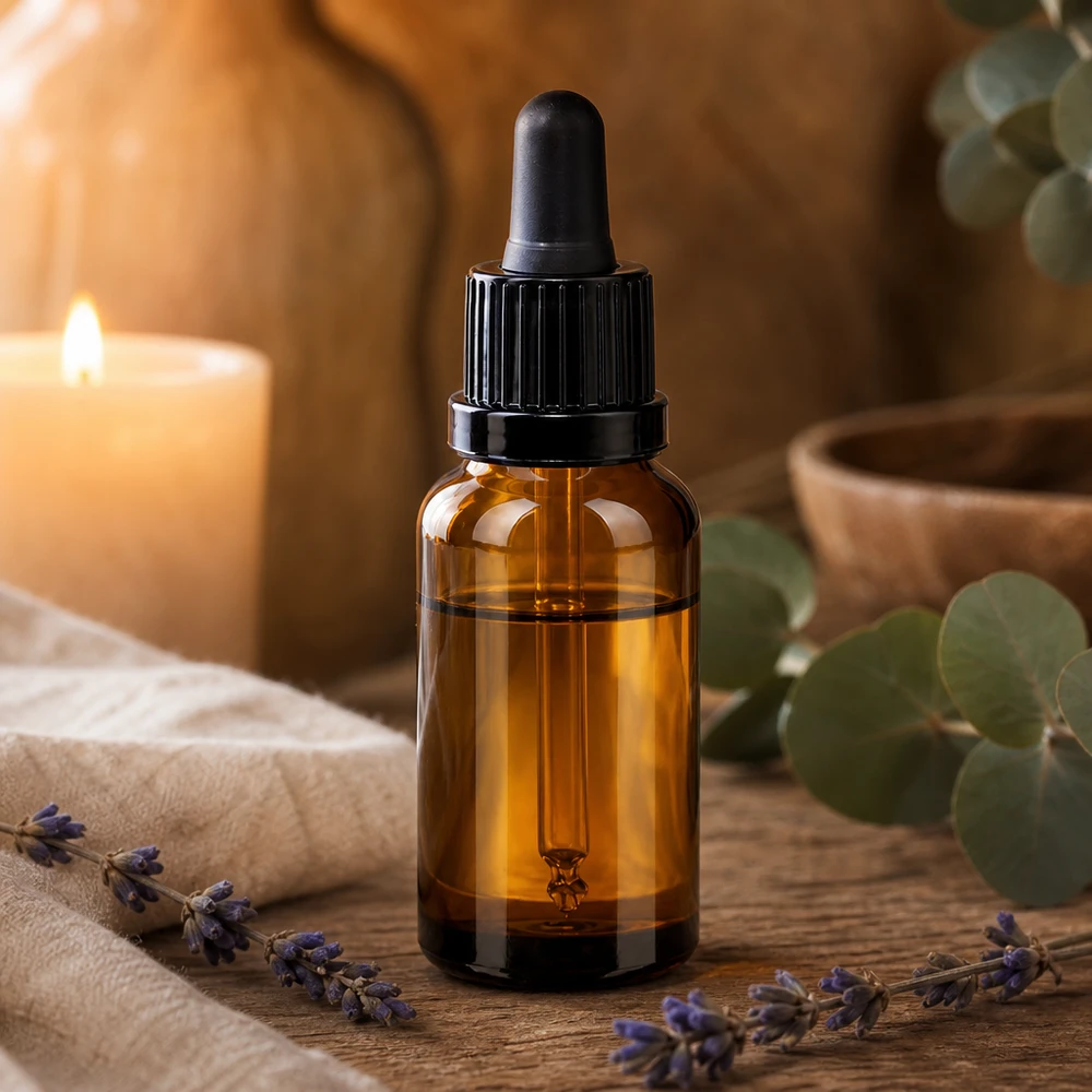 20ml Pipettenflasche schwarz Originalitätsverschluss BrownLine UT18/20 20ml Dosierungsflasche mit Glaspipette und schwarzem Gewinde für hygienische Entnahme