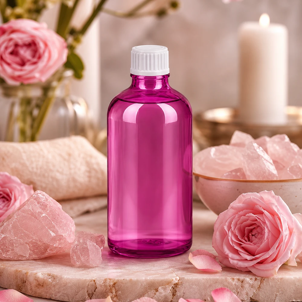 100ml Tropfflasche 0.9mm weiss Standard PurpleLine UT18/100 Violette 100ml Kunststoffflasche mit ergonomischem Design und präzisem Tropfverschluss STD-Format