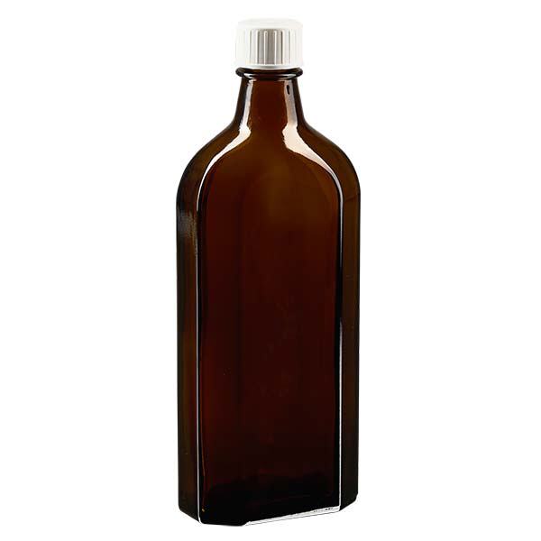250 ml Meplat braun Schraubverschluss mit Giessring DIN22 250 ml Meplat braun Schraubverschluss mit Giessring DIN22
