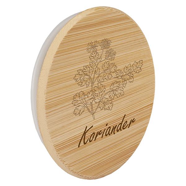 Holzdeckel "Koriander" für WECK RR60 Holzdeckel "Koriander" für WECK RR60
