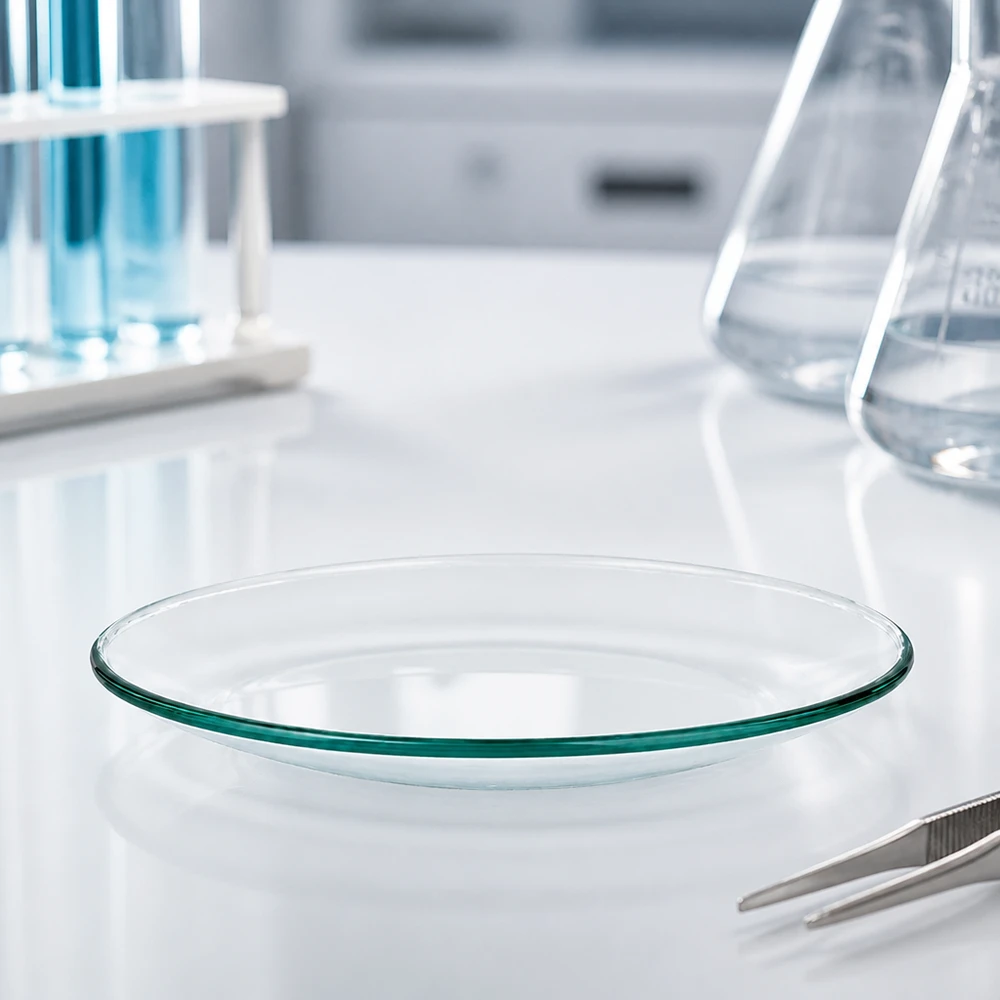 Universelle Uhrglasschale 120mm transparent geeignet für Mikroskopie und Probenvorbereitung