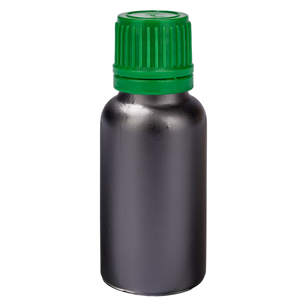 20ml Flasche 11mm Schraubverschluss grün Originalitätsverschluss BlackLine UT18/20 20ml Flasche 11mm Schraubverschluss grün Originalitätsverschluss BlackLine UT18/20