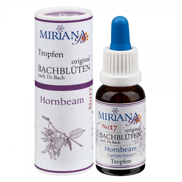 17 Hornbeam, 20ml Stockbottle, MirianaPet