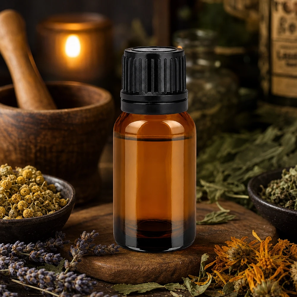 10ml Flasche 11mm Schraubverschluss schwarz Originalitätsverschluss BrownLine UT18/10 Zertifizierte 10ml Pharmaflasche aus Braunglas mit kindersicherem Verschluss für sensible Substanzen