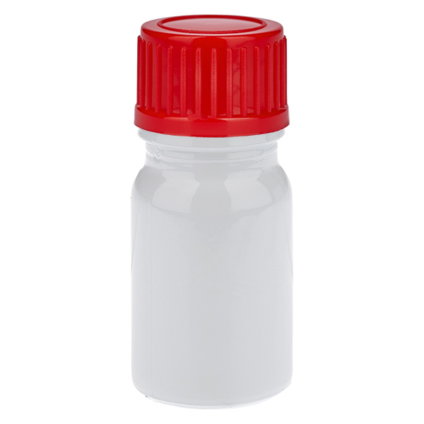 5ml Flasche 11mm Schraubverschluss rot Standard WhiteLine UT18/5 5ml Flasche 11mm Schraubverschluss rot Standard WhiteLine UT18/5