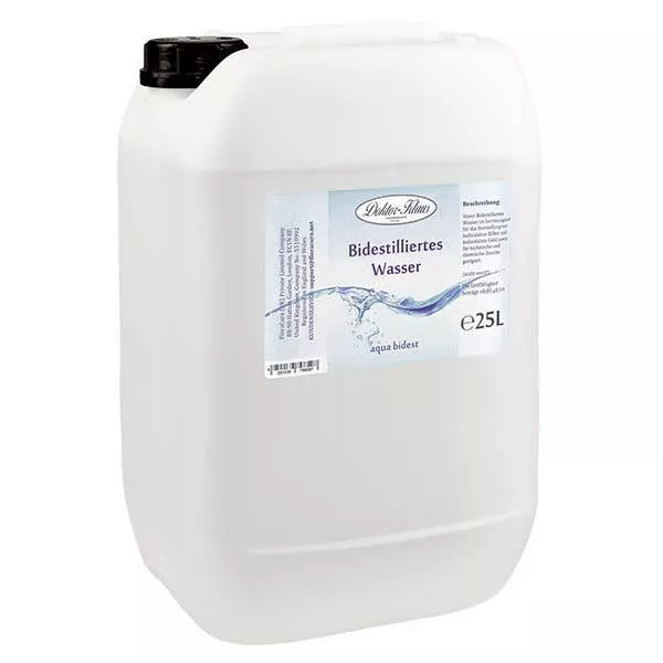 Bidestilliertes Wasser 25L Doktor-Klaus