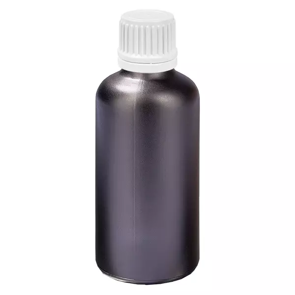 50ml Flasche 11mm Schraubverschluss weiß Originalitätsverschluss BlackLine UT18/50 50ml Flasche 11mm Schraubverschluss weiß Originalitätsverschluss BlackLine UT18/50