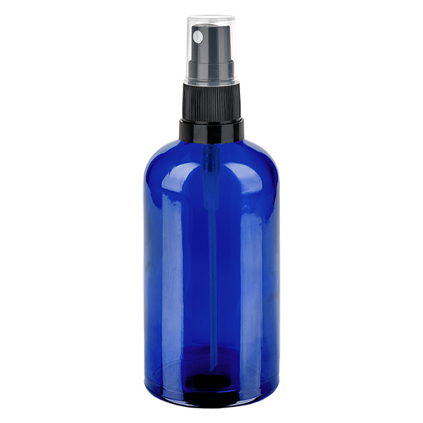 100ml Sprayflaschwarz schwarz/transparent Standardverschluss BlueLine UT18/100 100ml Sprayflaschwarz schwarz/transparent Standardverschluss BlueLine UT18/100