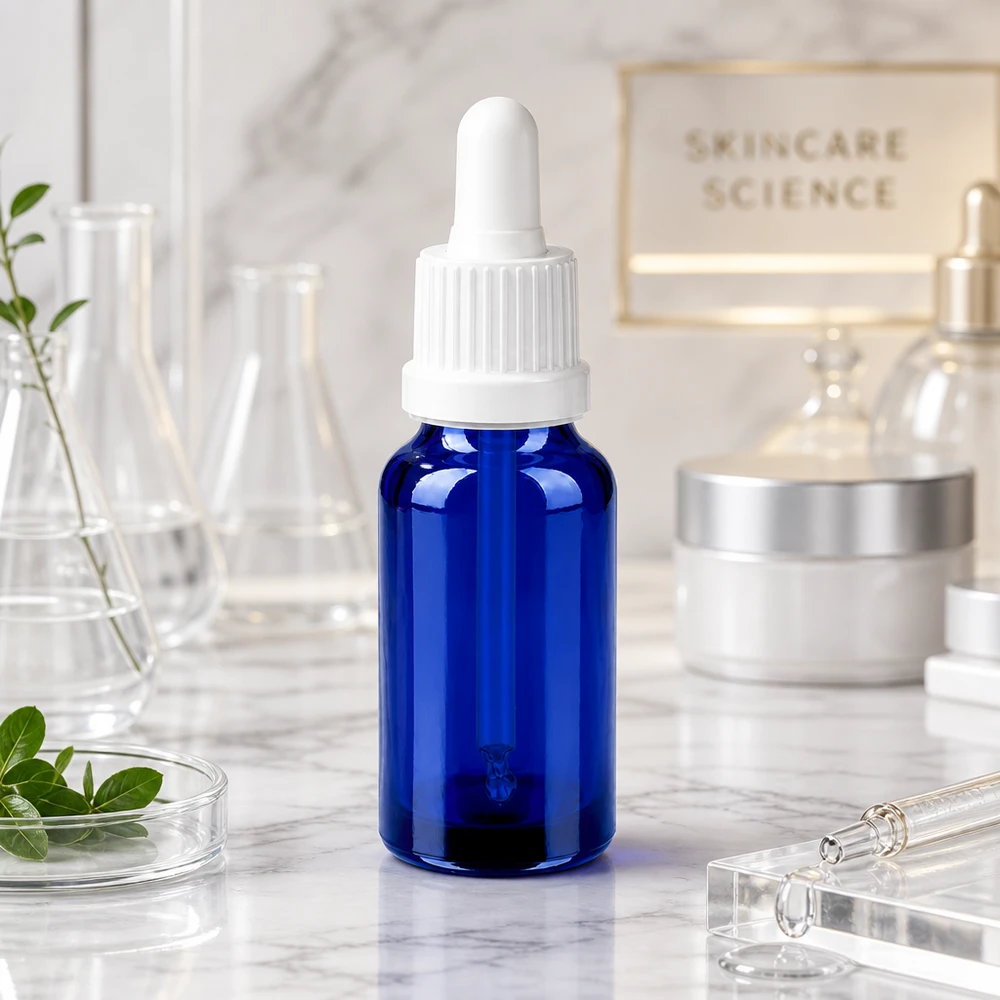 20ml Tropfflasche aus stabilem Glas mit ergonomischer Pipette für einfache Handhabung