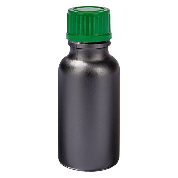 20ml Flasche 11mm Schraubverschluss grün Standard BlackLine UT18/20 20ml Flasche 11mm Schraubverschluss grün Standard BlackLine UT18/20