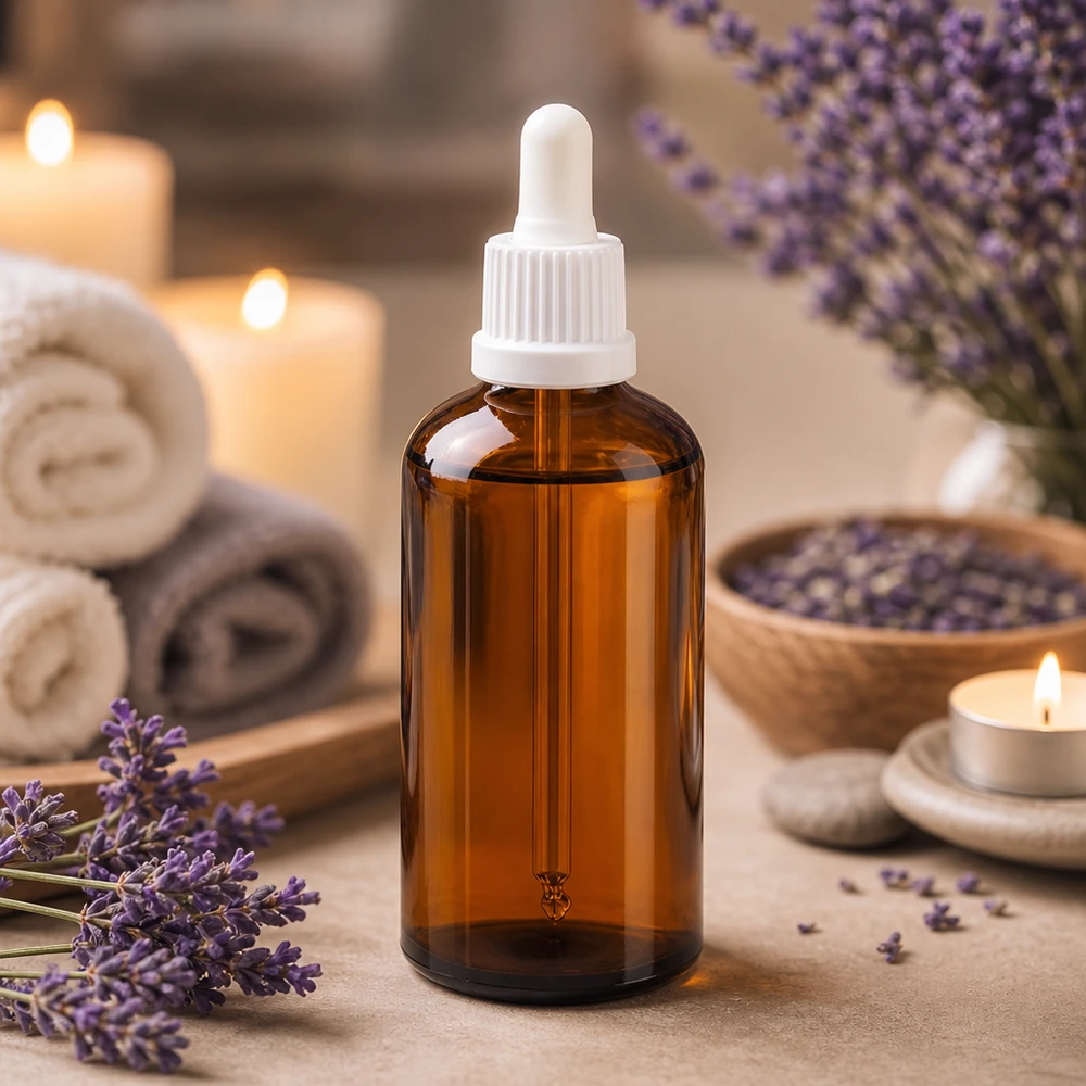 100ml Pipettenflasche weiß Originalitätsverschluss BrownLine UT18/100 Apothekerflasche 100ml braun mit Graduierung und weißem Tropfaufsatz für exakte Dosierung