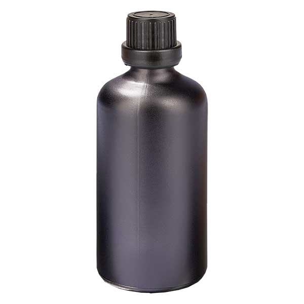 100ml Flasche 11mm Schraubverschluss Originalitätsverschluss BlackL. UT18/100 100ml Flasche 11mm Schraubverschluss Originalitätsverschluss BlackL. UT18/100