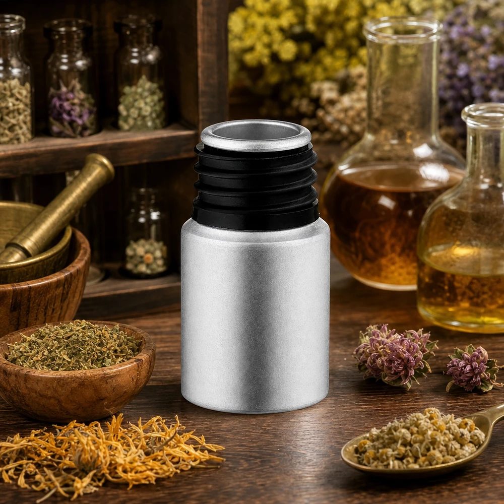 10ml gebeizte Aluflasche Robuste 10ml Aluminiumflasche mit gebeizter Finish für langlebige Produktlagerung