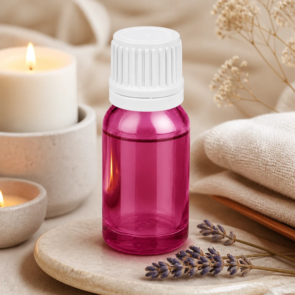 10ml Tropfflasche 0.7mm weiss Originalität Schraubverschlusserschluss PurpleLine UT18/10 Praktische kleine Glasflasche 10ml mit zuverlässigem Tropfmechanismus für mobile Anwendung