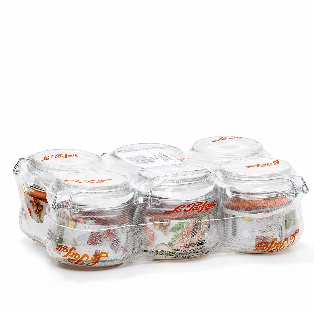 250ml Vorratsglas "Super" mit Bügelverschluss Le Parfait® 250ml Le Parfait Vorratsgläser mit Bügelverschluss im 6er Set transparent Einmachgläser Super Modell