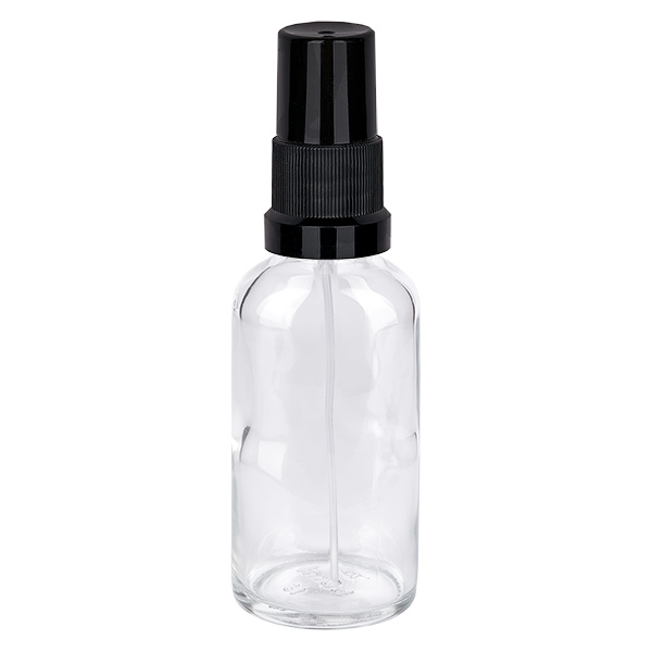 50ml Sprayflasche schwarz Standardverschluss ClearLine UT18/50 50ml Sprayflasche schwarz Standardverschluss ClearLine UT18/50