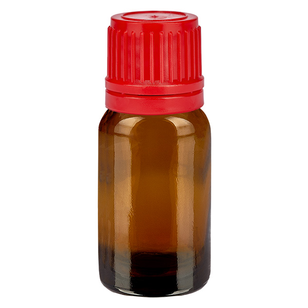 10ml Flasche 11mm Schraubverschluss rot Originalitätsverschluss BrownLine UT18/10