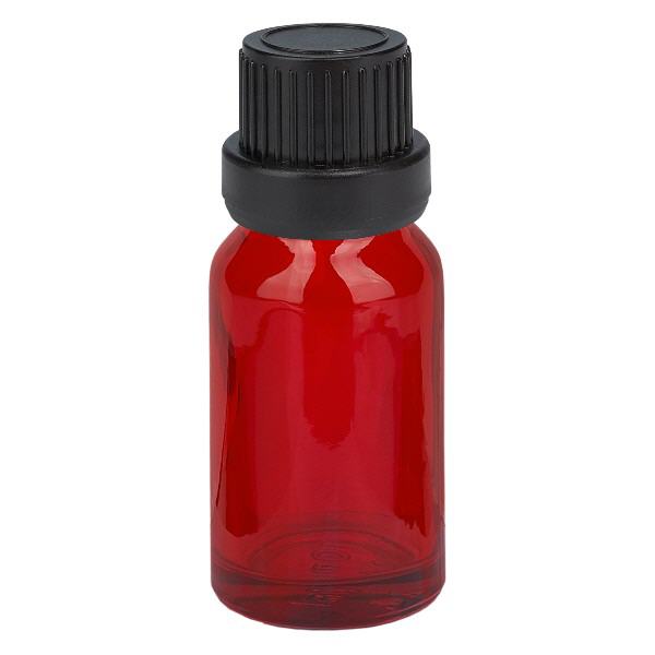 10ml Flasche 11mm Schraubverschluss schwarz Originalitätsverschluss RedLine UT18/10