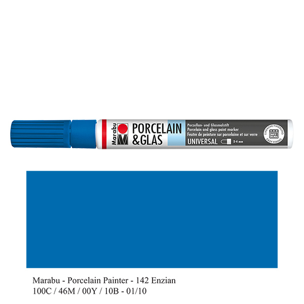Malstift Enzian 2-4mm für Glas/Porzellan Malstift Enzian 2-4mm für Glas/Porzellan