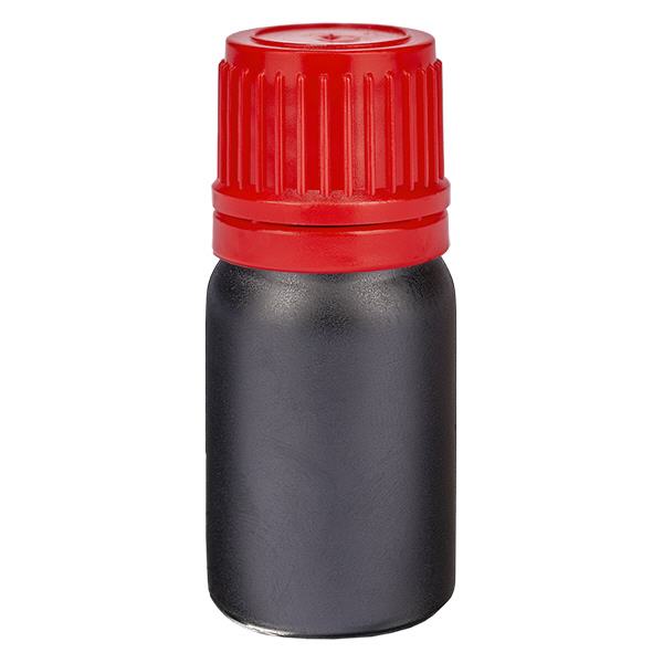 5ml Flasche 11mm Schraubverschluss rot Originalitätsverschluss BlackLine UT18/5
