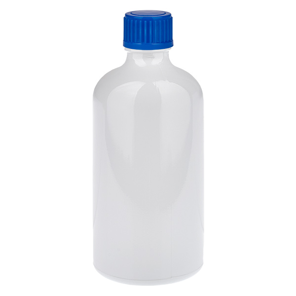 100ml Flasche 11mm Schraubverschluss blau Standard WhiteLine UT18/100 100ml Flasche 11mm Schraubverschluss blau Standard WhiteLine UT18/100