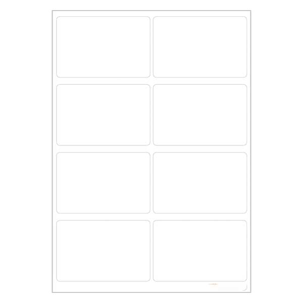 Universal Etiketten weiß (48 Aufkleber) 25x40mm Universal Etiketten weiß (48 Aufkleber) 25x40mm