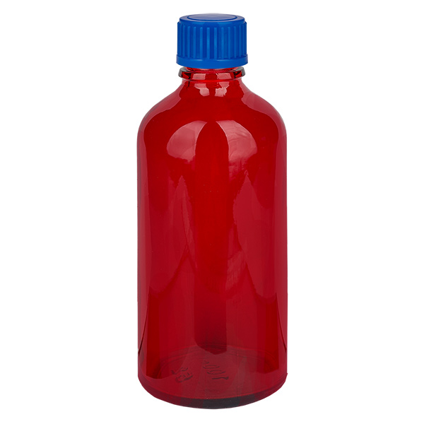 100ml Flasche 11mm Schraubverschluss blau Standard RedLine UT18/100