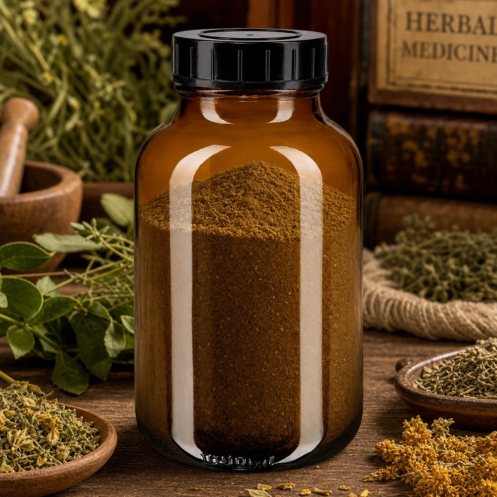 1000ml Weithalsflasche Braunglas mit Schraubdeckel Chemikalienresistente 1000ml Braunglasflasche mit großer Öffnung für Industrie und Pharmazie