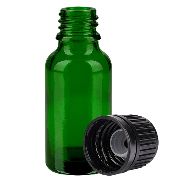 20ml Pumpflasche schwarz Standardverschluss GreenLine UT18/20 20ml Pumpflasche schwarz Standardverschluss GreenLine UT18/20