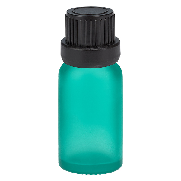 10ml Tropfflasche 2mm schwarz Originalitätsverschluss GreenL. UT18/10