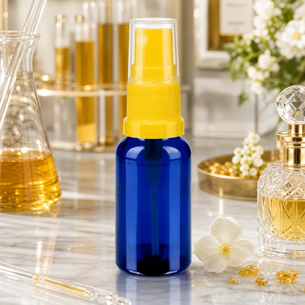 20ml Glassprühflasche für selbstgemachte Parfums und Essenzen BlueLine UT18/20
