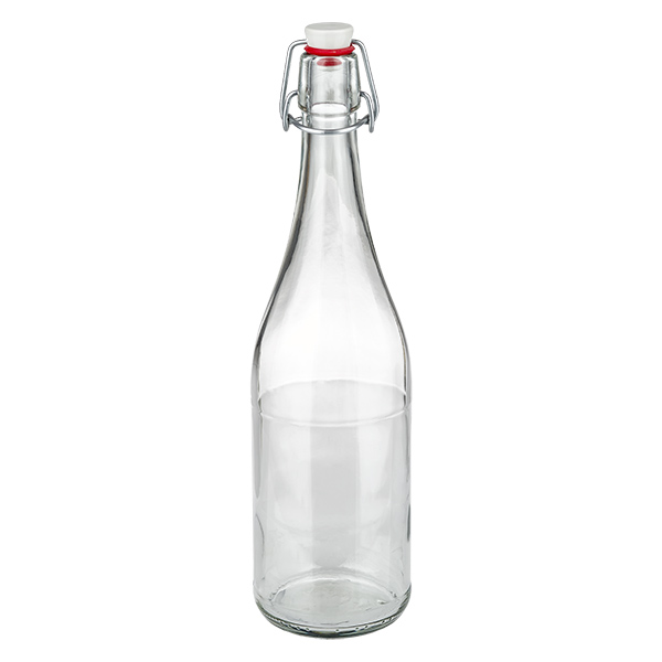 750ml Glasflasche und Bügelverschluss Porzellan UNiTWIST 750ml Glasflasche und Bügelverschluss Porzellan UNiTWIST