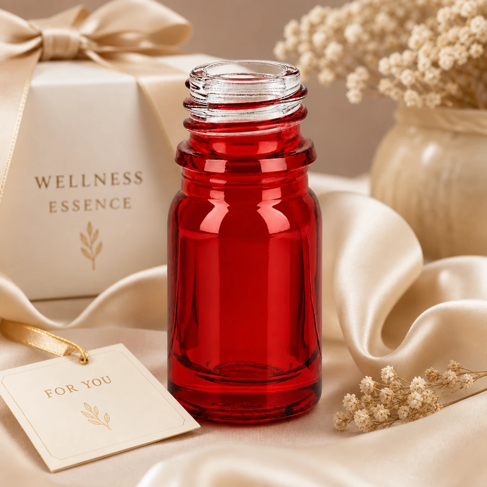 5ml Apothekenflasche RedLine UT18/5 UNiTWIST Vielseitige 5ml RedLine Glasflasche UT18/5 mit UNiTWIST System für Wellness und Kosmetik