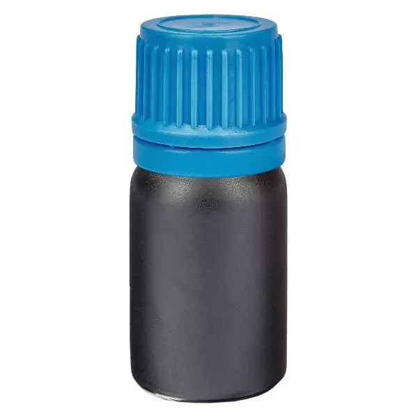5ml Flasche 11mm Schraubverschluss blau Originalitätsverschluss BlackLine UT18/5 5ml Flasche 11mm Schraubverschluss blau Originalitätsverschluss BlackLine UT18/5