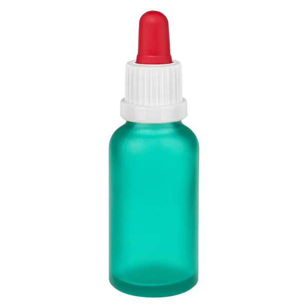 30ml Pipettenflasche weiß/rot Originalitätsverschluss GreenL. UT18/30