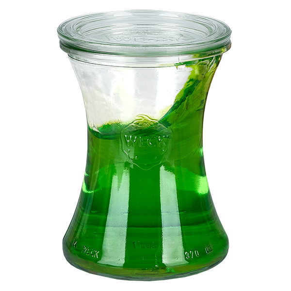 12er Set Weck Gläser 370ml Delikatessenglas mit 12 Glasdecke 12er Set Weck Gläser 370ml Delikatessenglas mit 12 Glasdecke