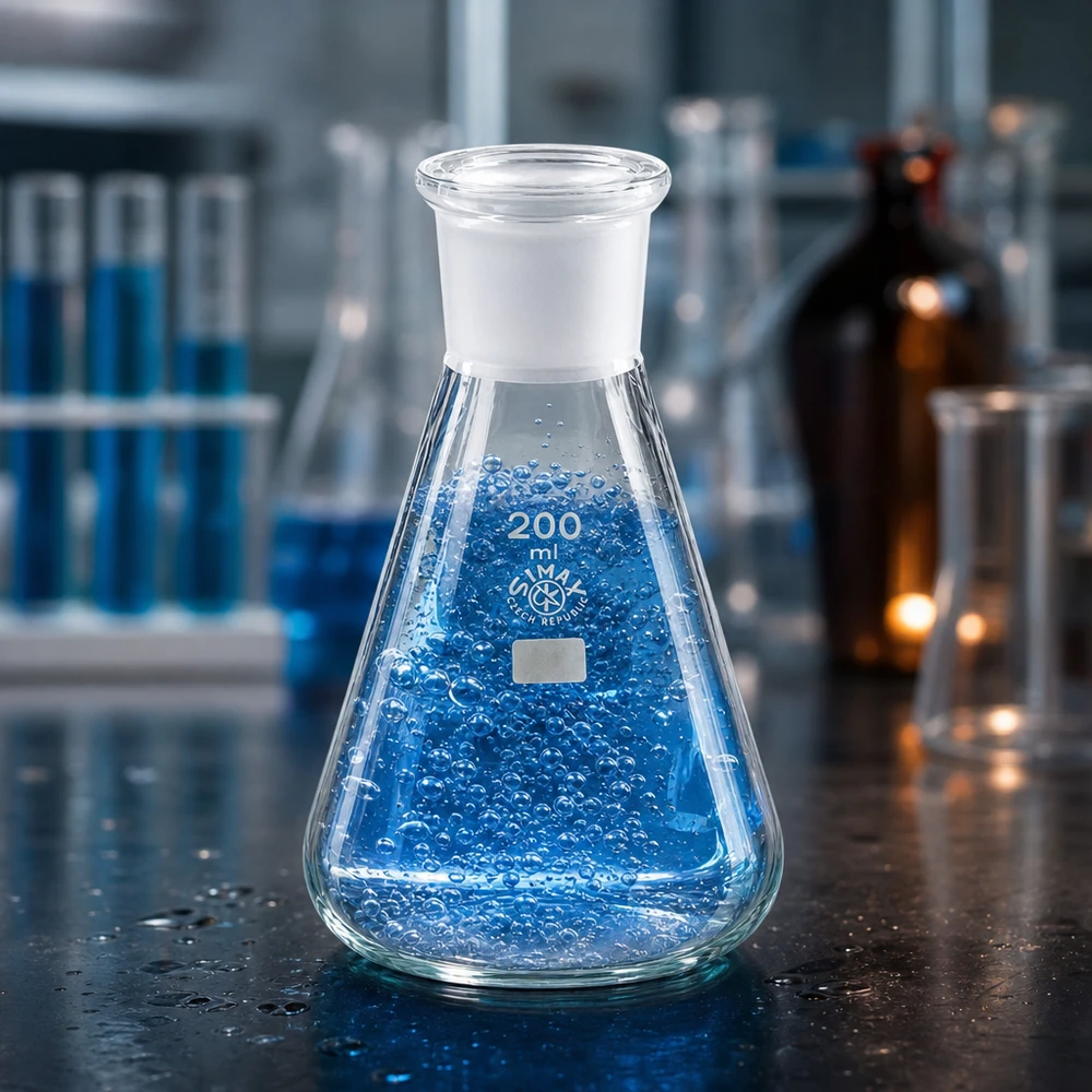 Erlenmeyerkolben 200ml mit Normschliff (29/32) Erlenmeyerkolben 200ml mit Normschliff (29/32)