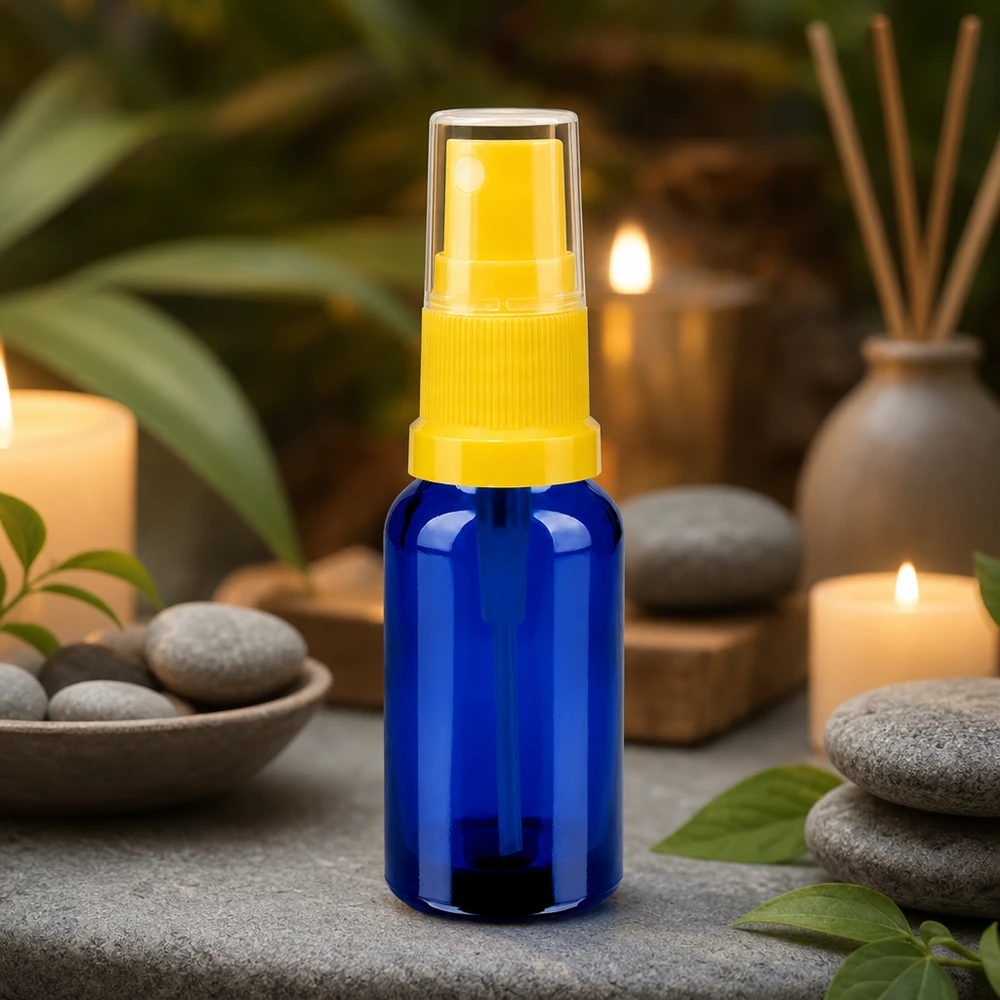 Robuste 20ml Sprayflasche mit auslaufsicherem Verschluss STD BlueLine UT18/20